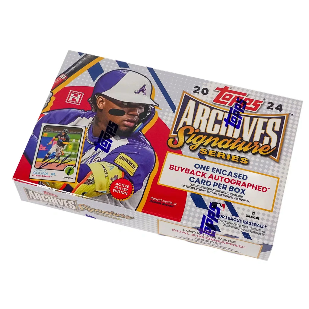 2024 Topps Archives Signature Series Baseball 20 Box Hobby Case (Ships Sealed Only)