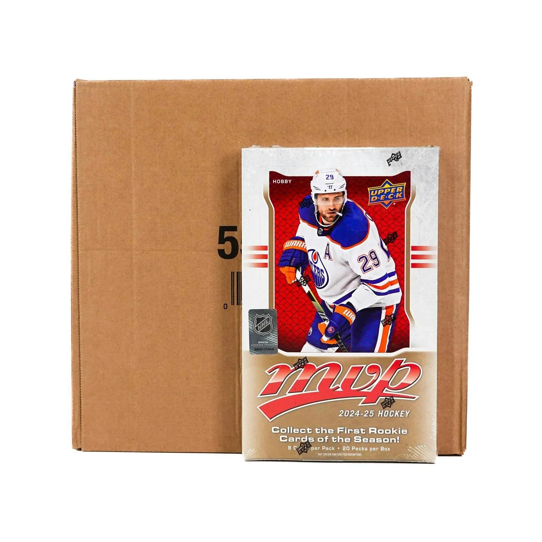 2024 25 Upper Deck MVP Hockey Hobby 20 Box Case (Ships Sealed Only)