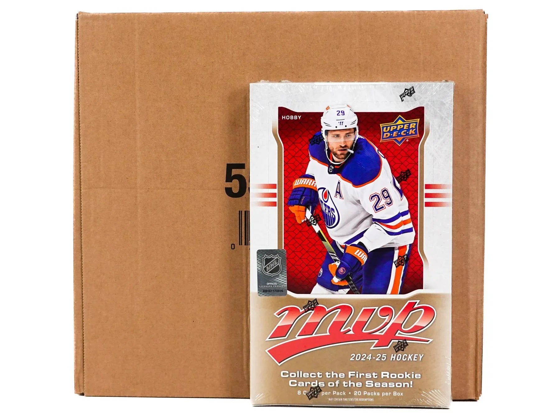 2024 25 Upper Deck MVP Hockey Hobby 20 Box Case (Ships Sealed Only)