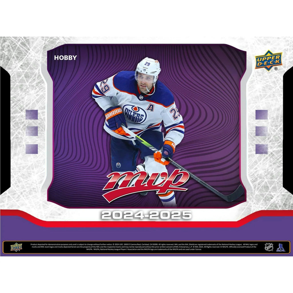 2024 25 Upper Deck MVP Hockey Hobby 20 Box Case (Ships Sealed Only)