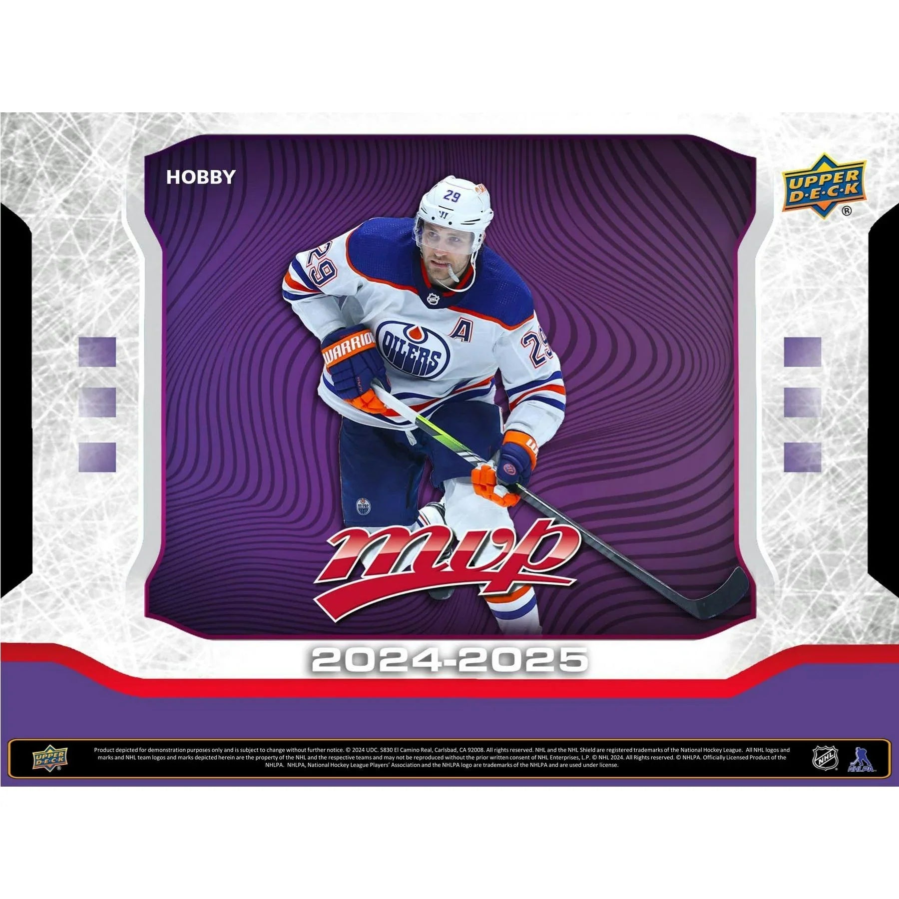 2024 25 Upper Deck MVP Hockey Hobby 20 Box Case (Ships Sealed Only)
