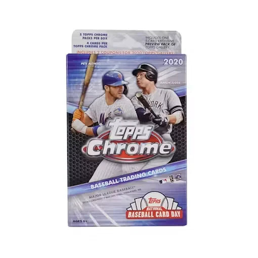 2020 Topps Chrome Baseball Hanger Box (Ships Sealed Only)