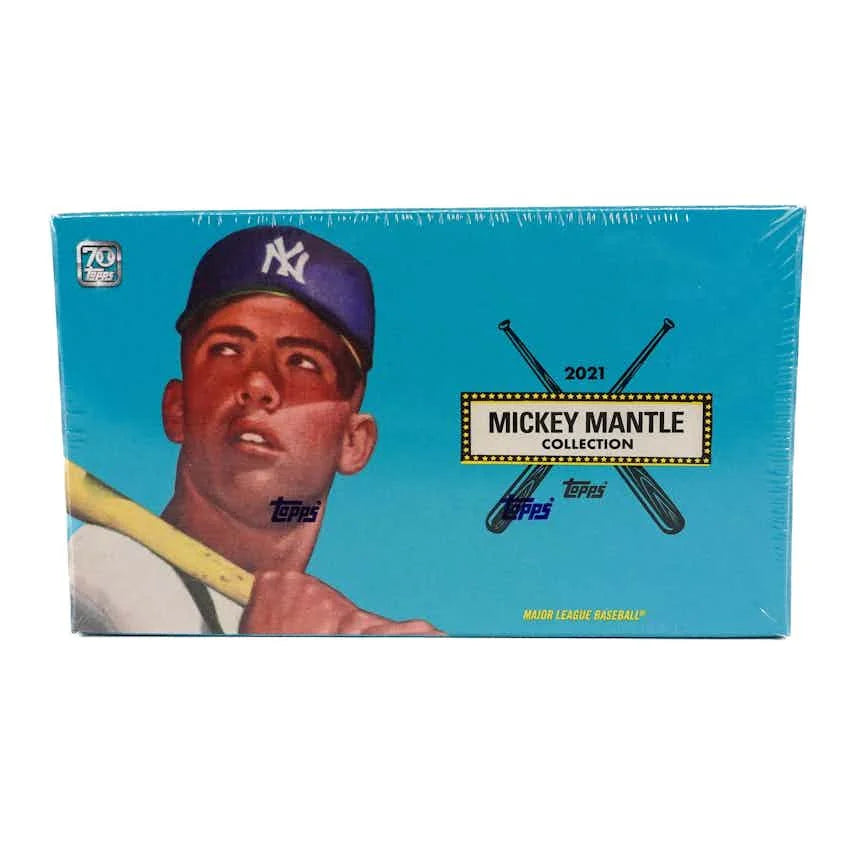 2021 Topps X Mickey Mantle Collection Baseball Box (Ships Sealed Only)