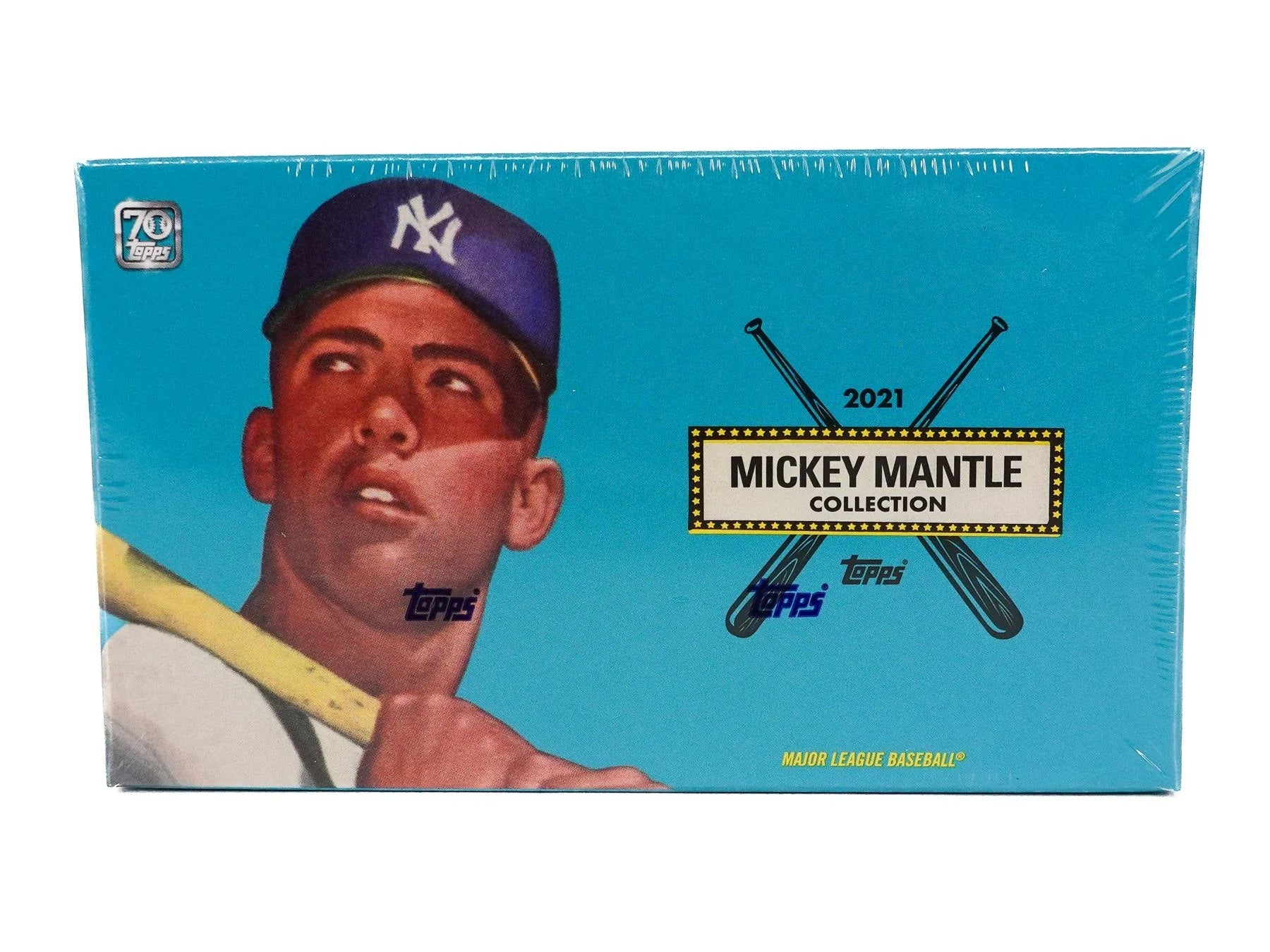 2021 Topps X Mickey Mantle Collection Baseball Box (Ships Sealed Only)