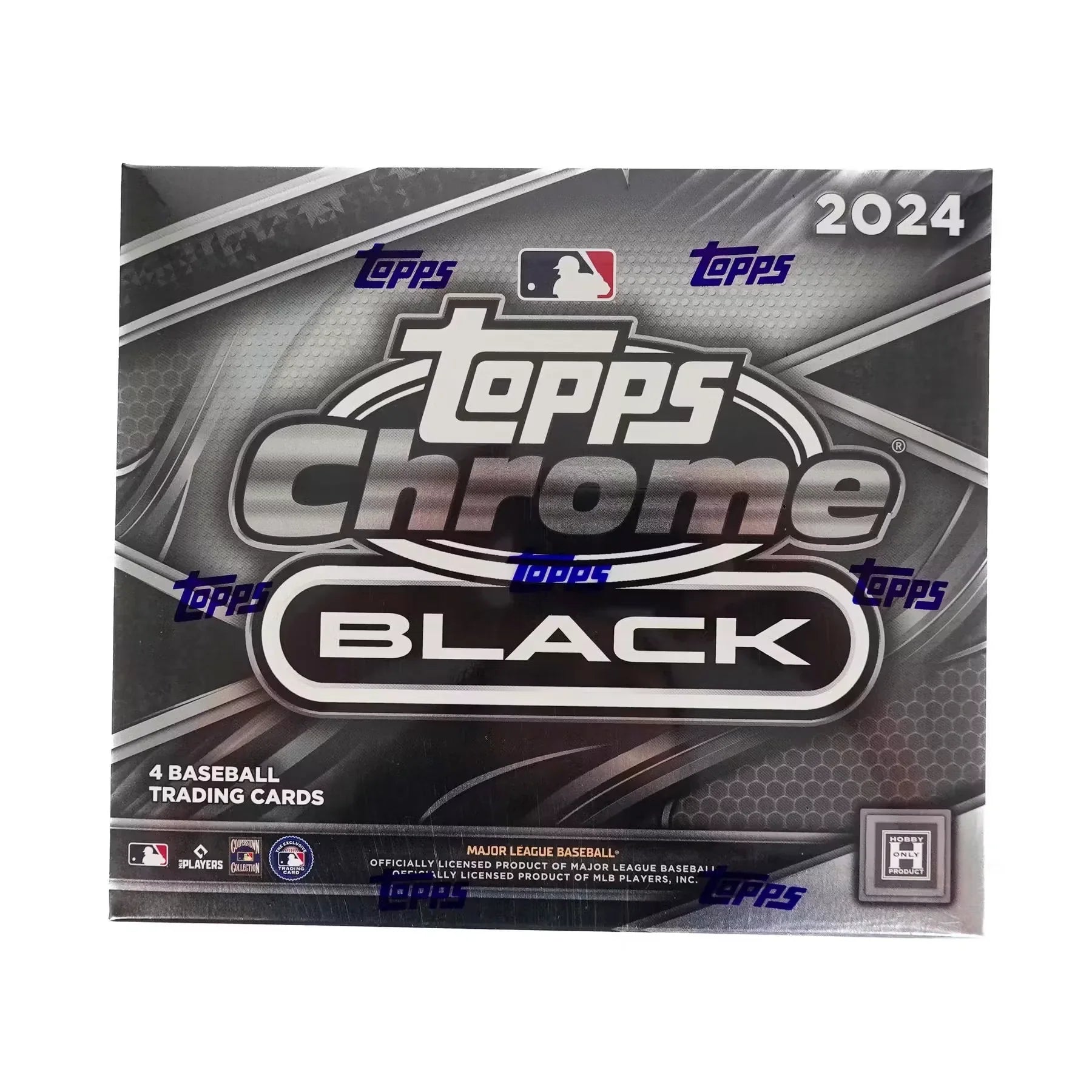 2024 Topps Chrome Black Baseball Hobby 12 Box Case (Ships Sealed Only)