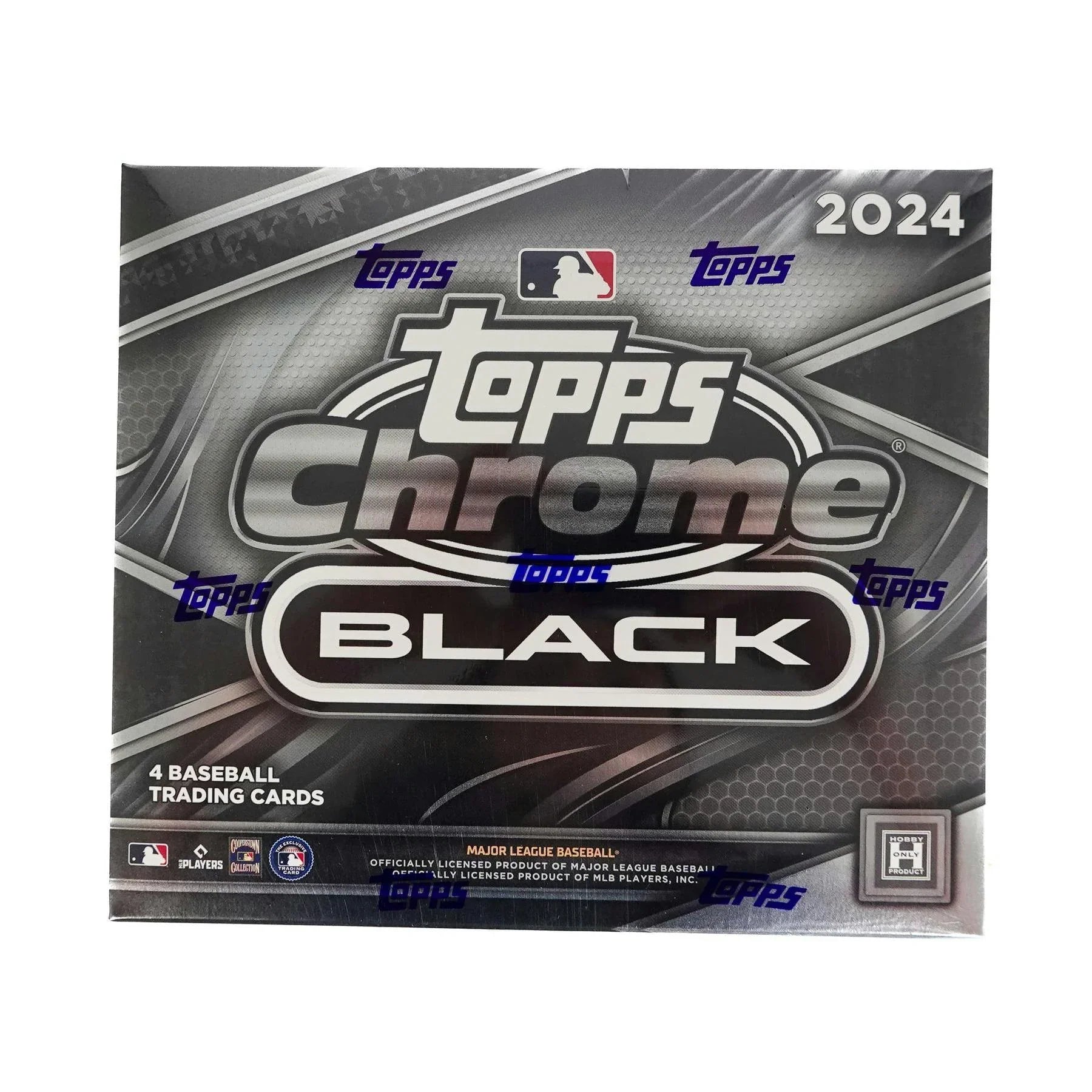 2024 Topps Chrome Black Baseball Hobby Box (Ships Sealed Only)