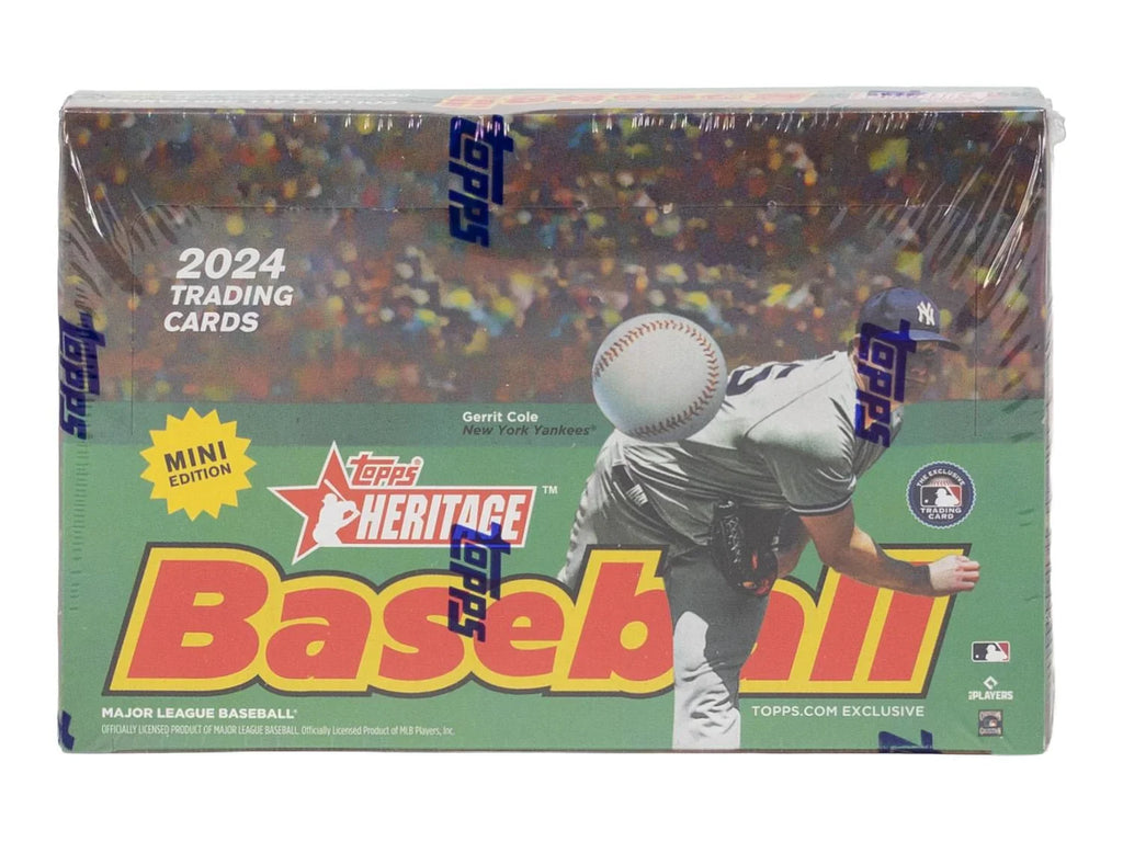 2024 Topps Heritage Mini Baseball Hobby Box (Ships Sealed Only)