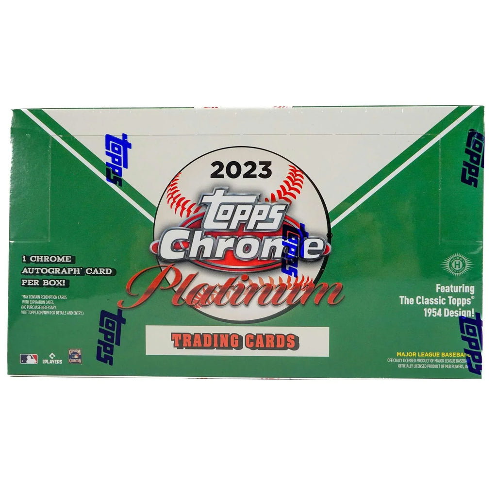 2023 Topps Chrome Platinum Anniversary Baseball Hobby Case 12 Boxes (Ships Sealed Only)