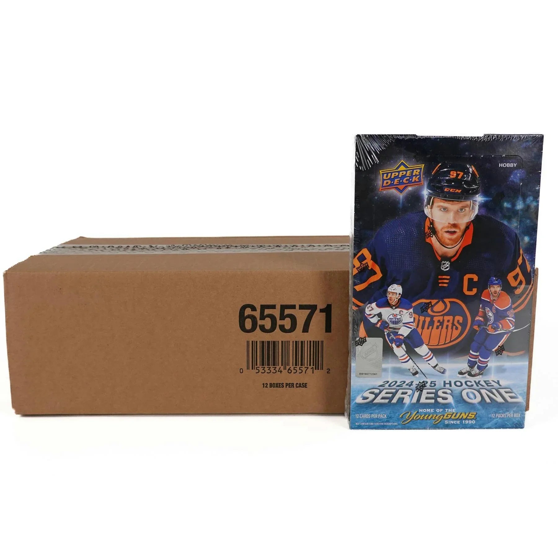 2024 25 Upper Deck Series 1 Hockey Hobby 12 Box Case (Ships Sealed Only)