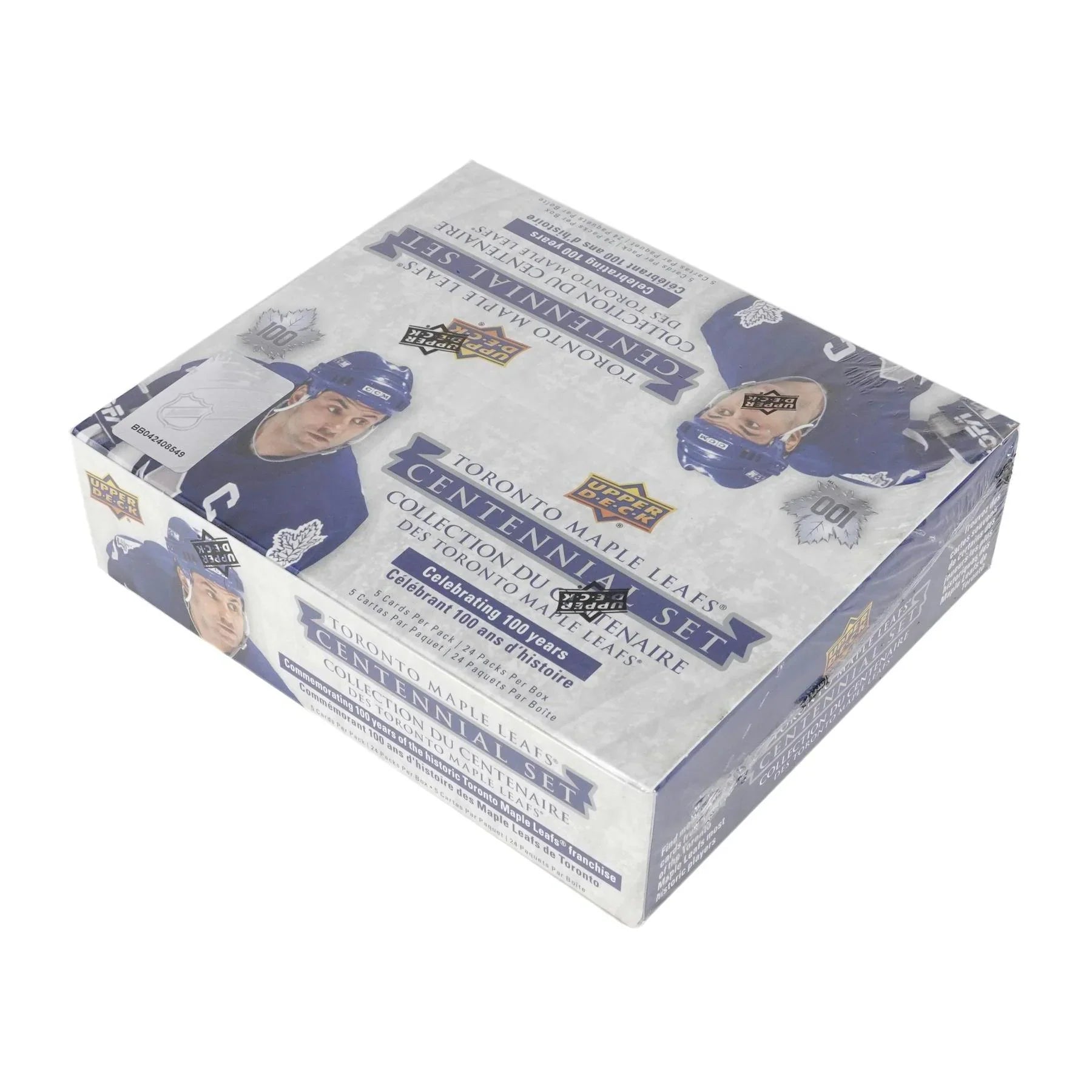 2017 18 Upper Deck Toronto Maple Leafs Centennial Hockey 24 Pack Retail Box (Ships Sealed Only)