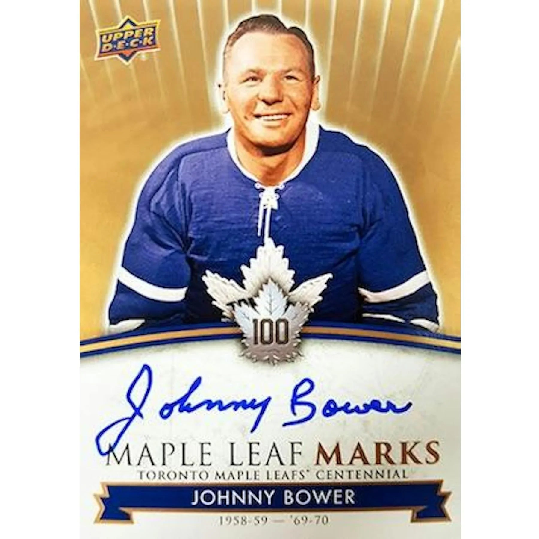 2017 18 Upper Deck Toronto Maple Leafs Centennial Hockey 24 Pack Retail Box (Ships Sealed Only)