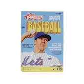 2021 Topps Heritage Baseball 8 Pack Blaster Box (Ships Sealed Only)