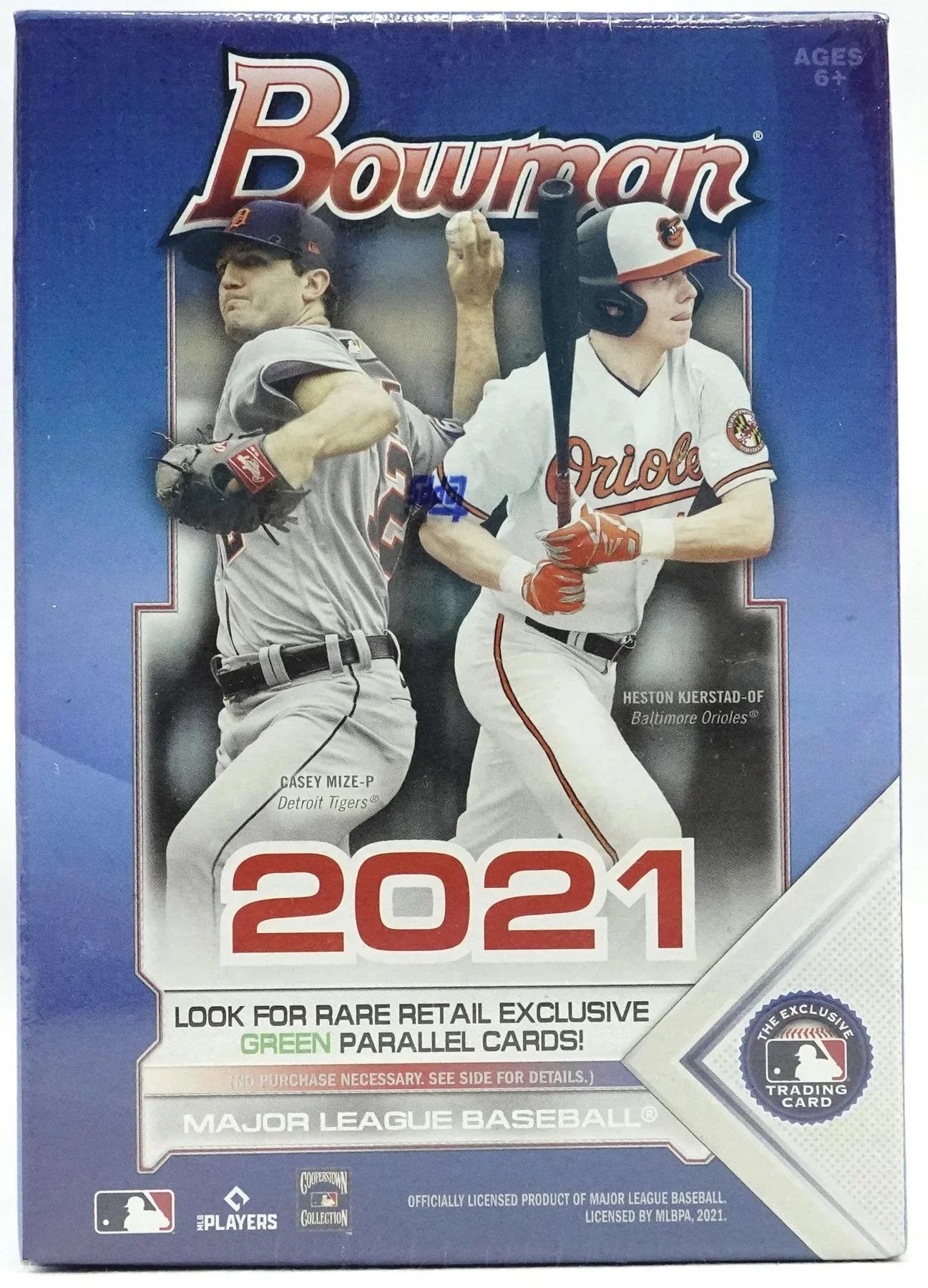 2021 Bowman Baseball 6 Pack Blaster Box (Ships Sealed Only)