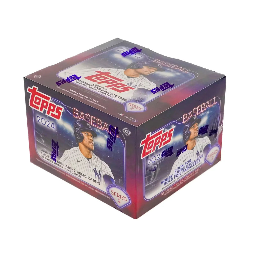 2024 Topps Series 2 Baseball Hobby Jumbo 6-Box Case (Ships Sealed Only)