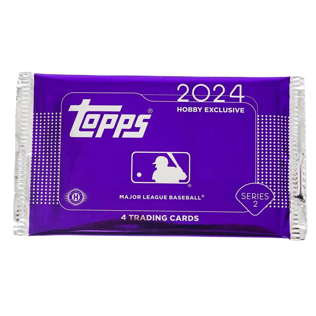 2024 Topps Series 2 Baseball Hobby Jumbo 6-Box Case (Ships Sealed Only)