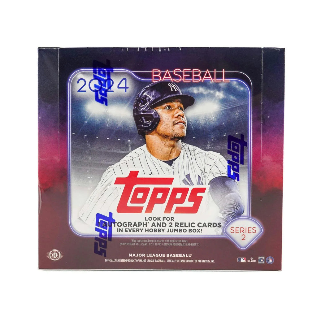 2024 Topps Series 2 Baseball Hobby Jumbo Box (Ships Sealed Only)