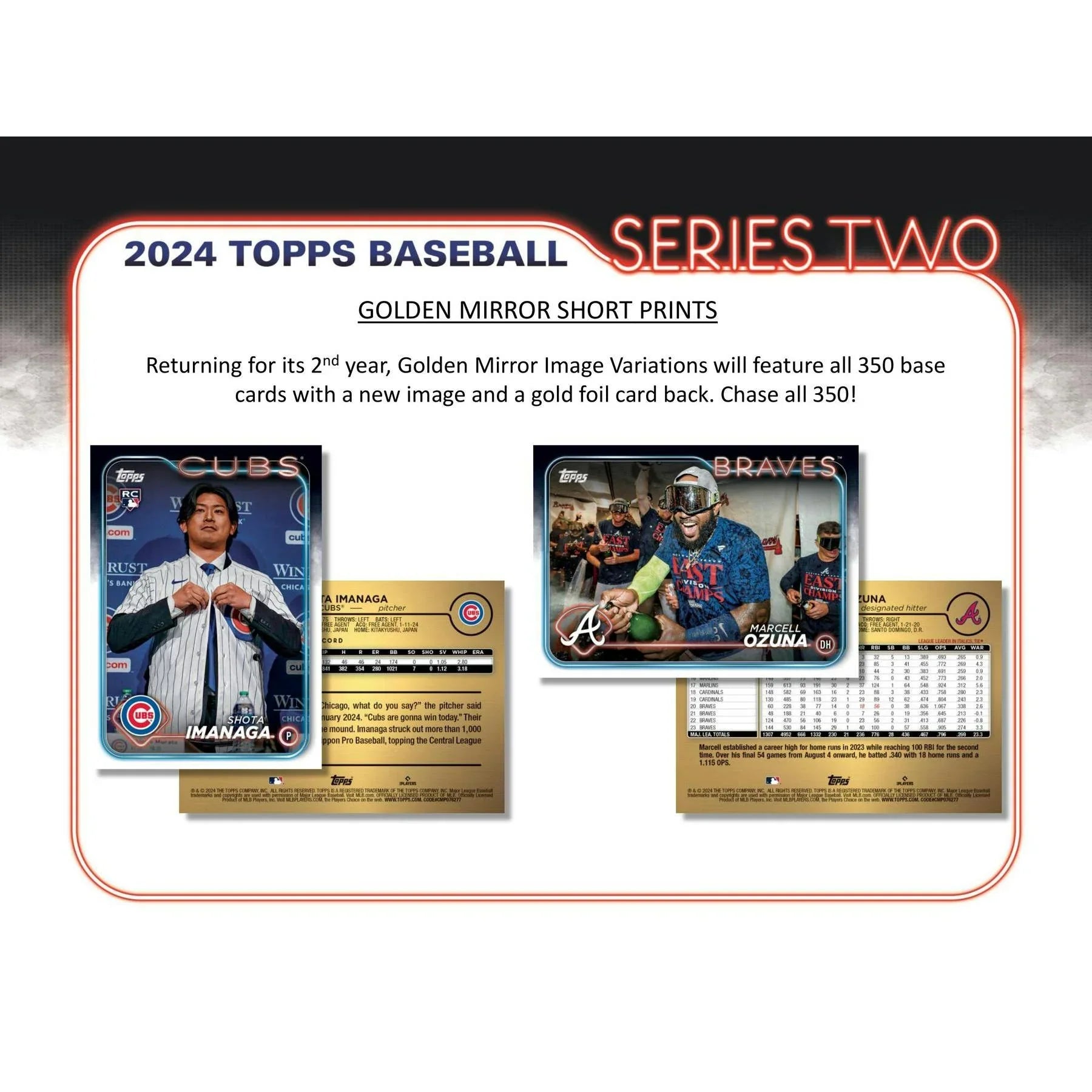 2024 Topps Series 2 Baseball Hobby Jumbo Box (Ships Sealed Only)