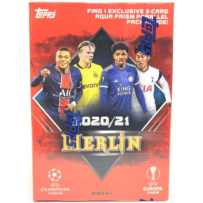 2020 21 Topps Merlin Chrome Soccer Blaster Box (Ships Sealed Only)