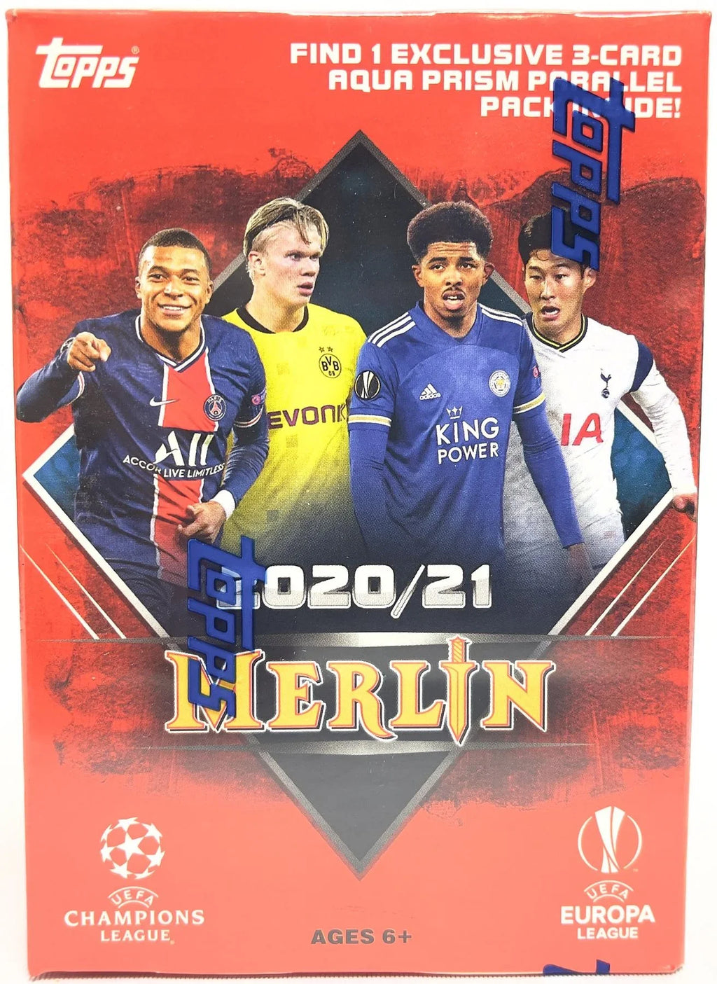 2020 21 Topps Merlin Chrome Soccer Blaster Box (Ships Sealed Only)