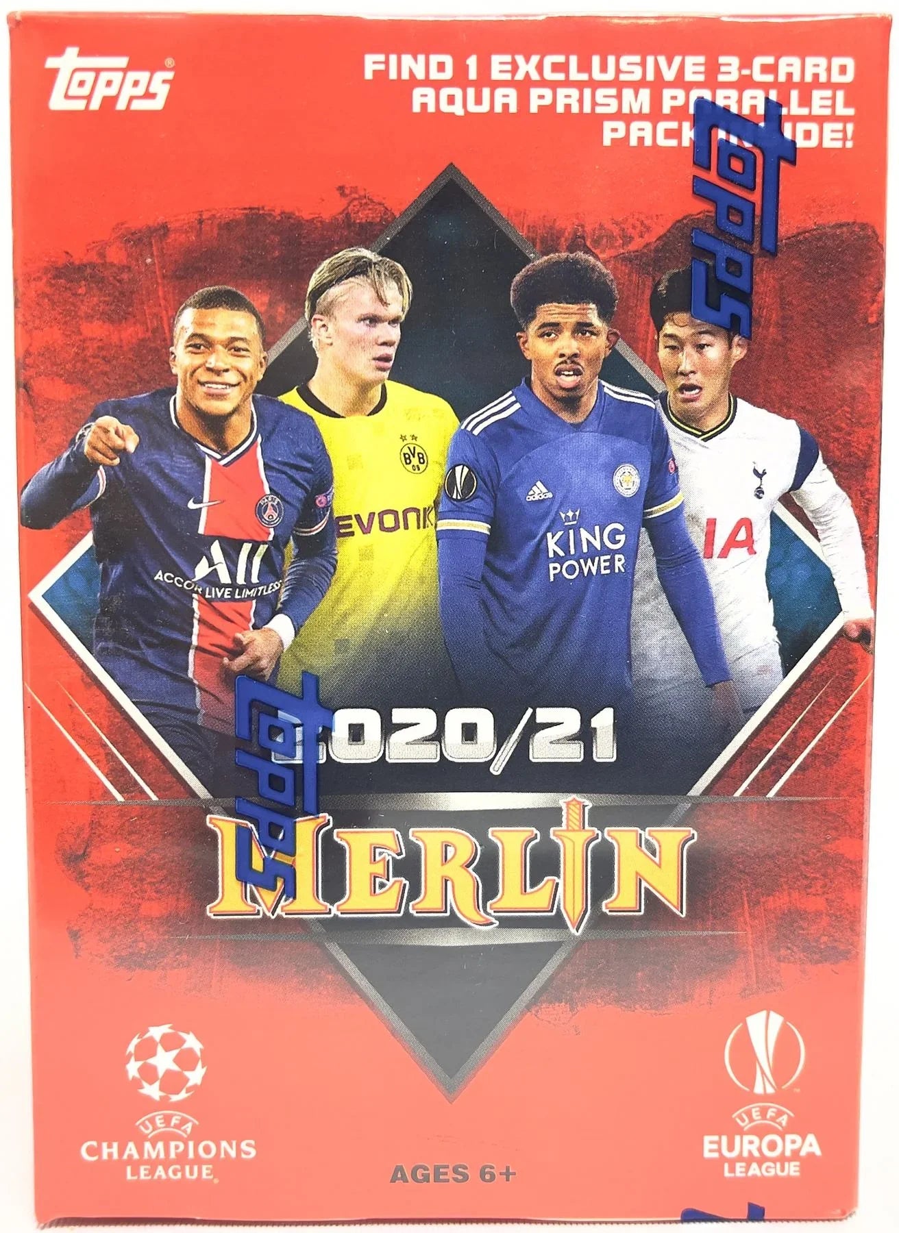 2020 21 Topps Merlin Chrome Soccer Blaster Box (Ships Sealed Only)