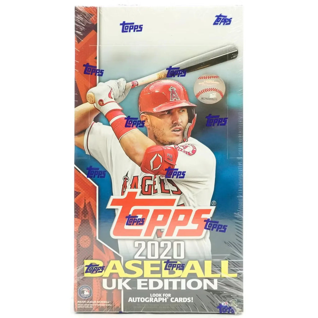 2020 Topps Baseball UK Edition Hobby Box (Ships Sealed Only)