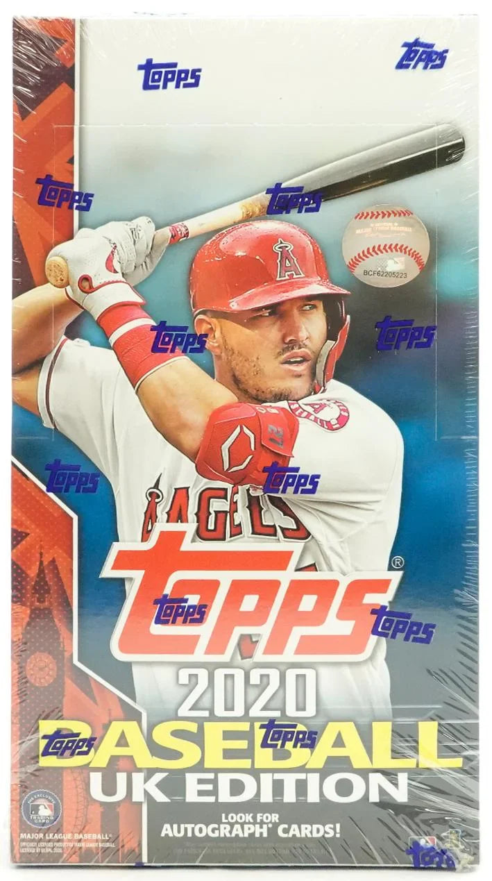 2020 Topps Baseball UK Edition Hobby Box (Ships Sealed Only)