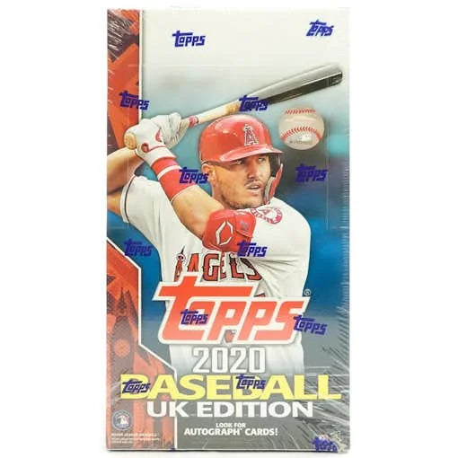 2020 Topps Baseball UK Edition Hobby Box (Ships Sealed Only)