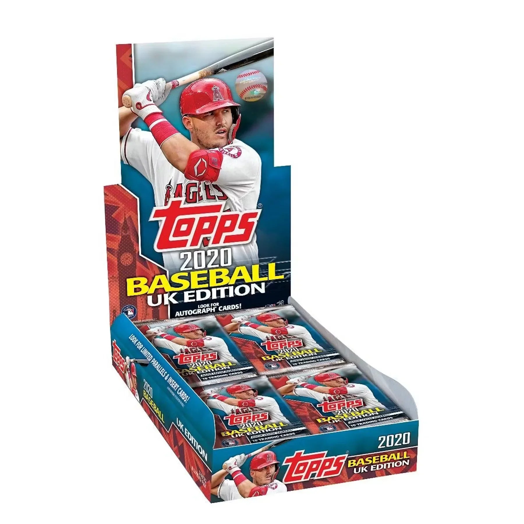 2020 Topps Baseball UK Edition Hobby Box (Ships Sealed Only)