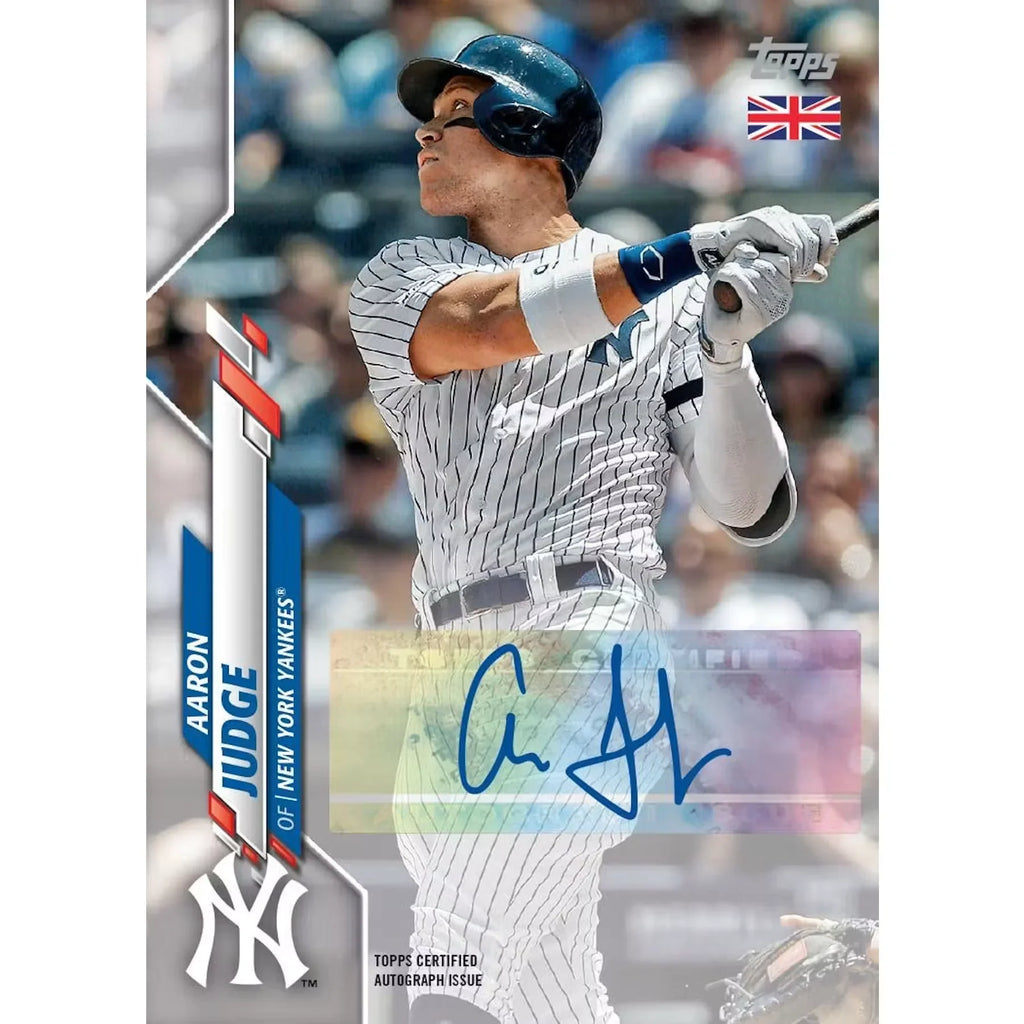 2020 Topps Baseball UK Edition Hobby Box (Ships Sealed Only)