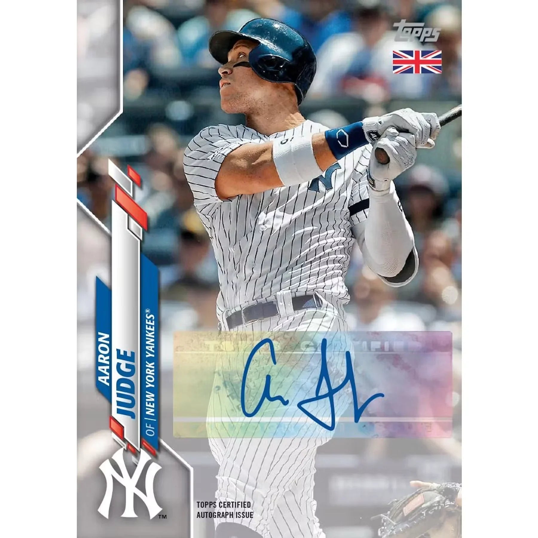 2020 Topps Baseball UK Edition Hobby Box (Ships Sealed Only)