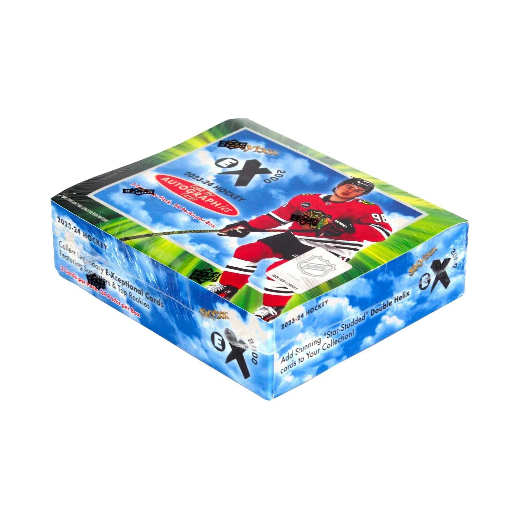 2023 24 Upper Deck Skybox E X 2000 Hockey Hobby 12 Box Case (Ships Sealed Only) - D2