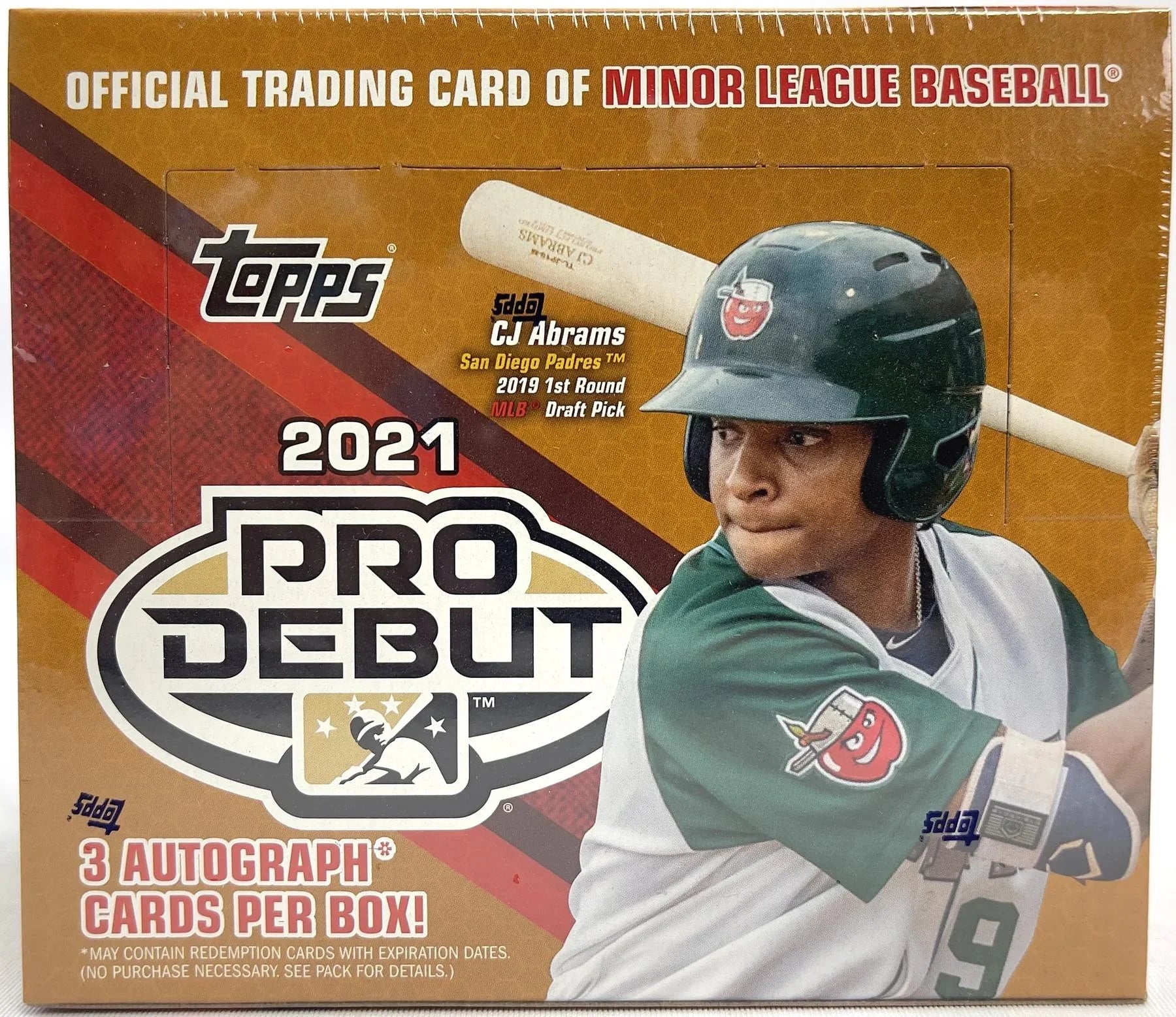 2021 Topps Pro Debut Baseball Hobby Jumbo Box (Ships Sealed Only)