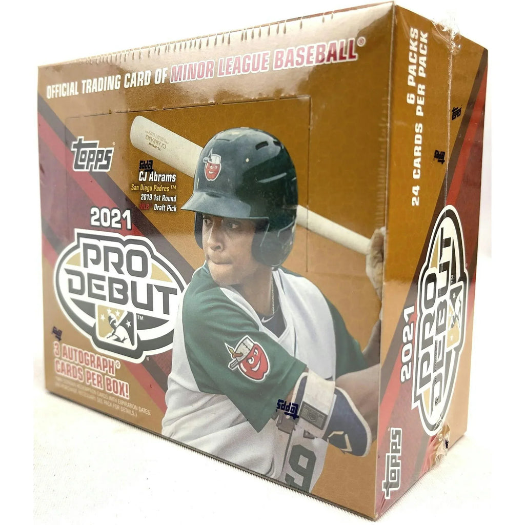 2021 Topps Pro Debut Baseball Hobby Jumbo Box (Ships Sealed Only)