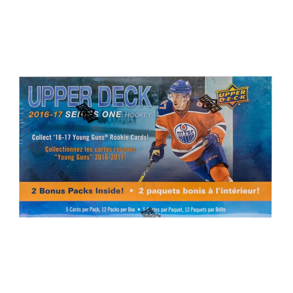 2016 17 Upper Deck Series 1 Hockey 12 Pack Blaster Box (Ships Sealed Only)