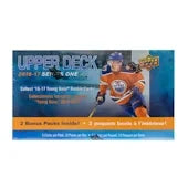 2016 17 Upper Deck Series 1 Hockey 12 Pack Blaster Box (Ships Sealed Only)
