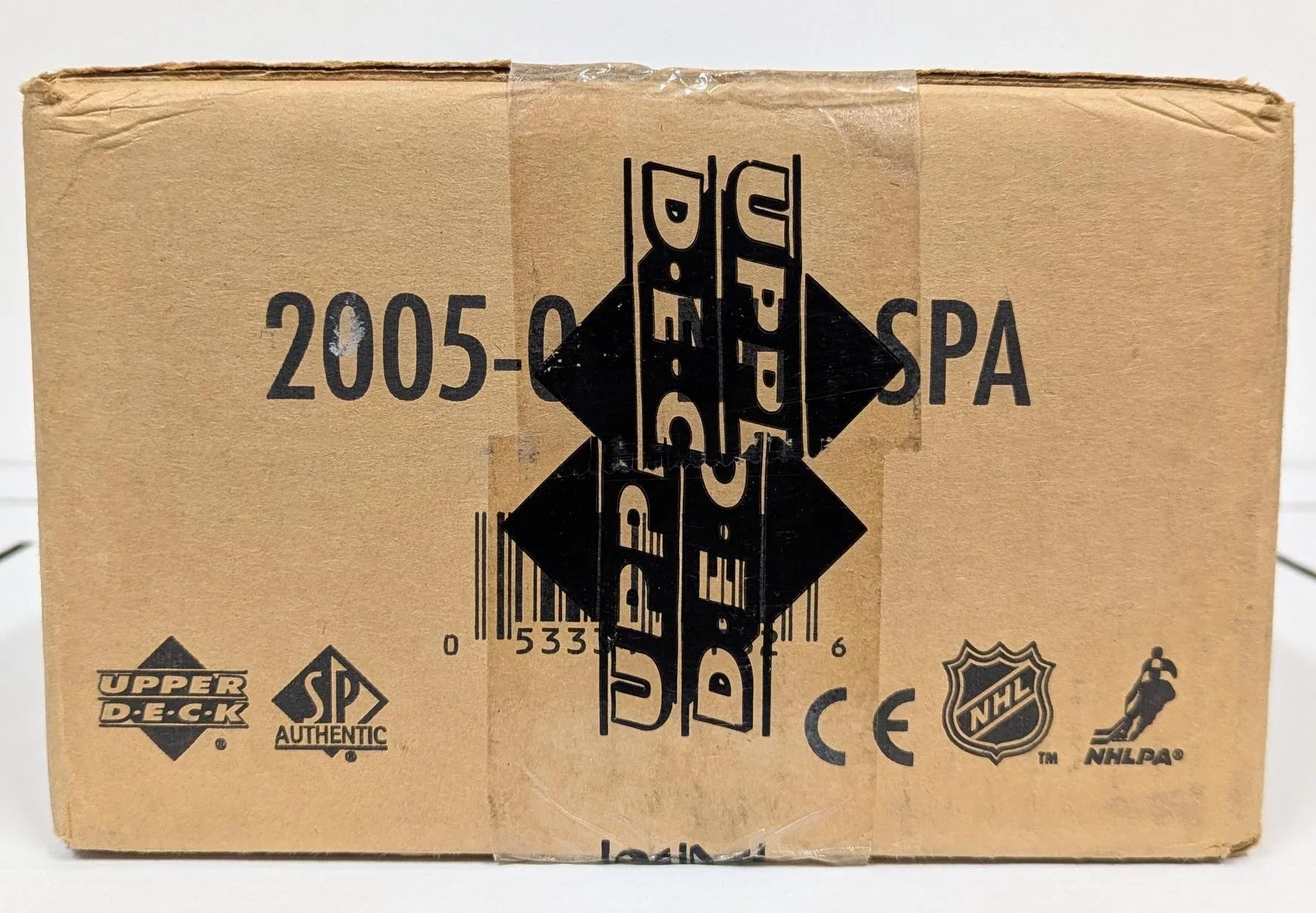 2005 06 Upper Deck SP Authentic Hockey Hobby 12 Box Case (Ships Sealed Only)