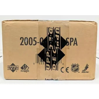 2005 06 Upper Deck SP Authentic Hockey Hobby 12 Box Case (Ships Sealed Only)