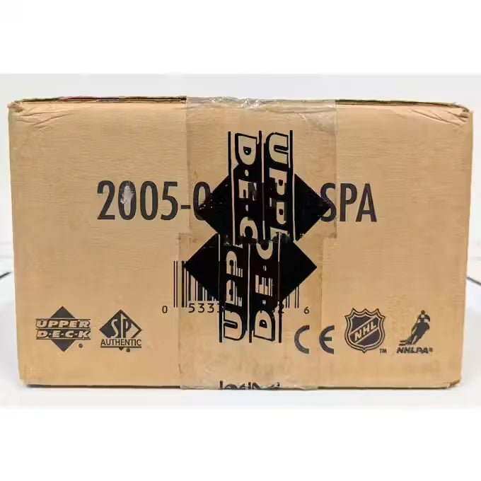 2005 06 Upper Deck SP Authentic Hockey Hobby 12 Box Case (Ships Sealed Only)