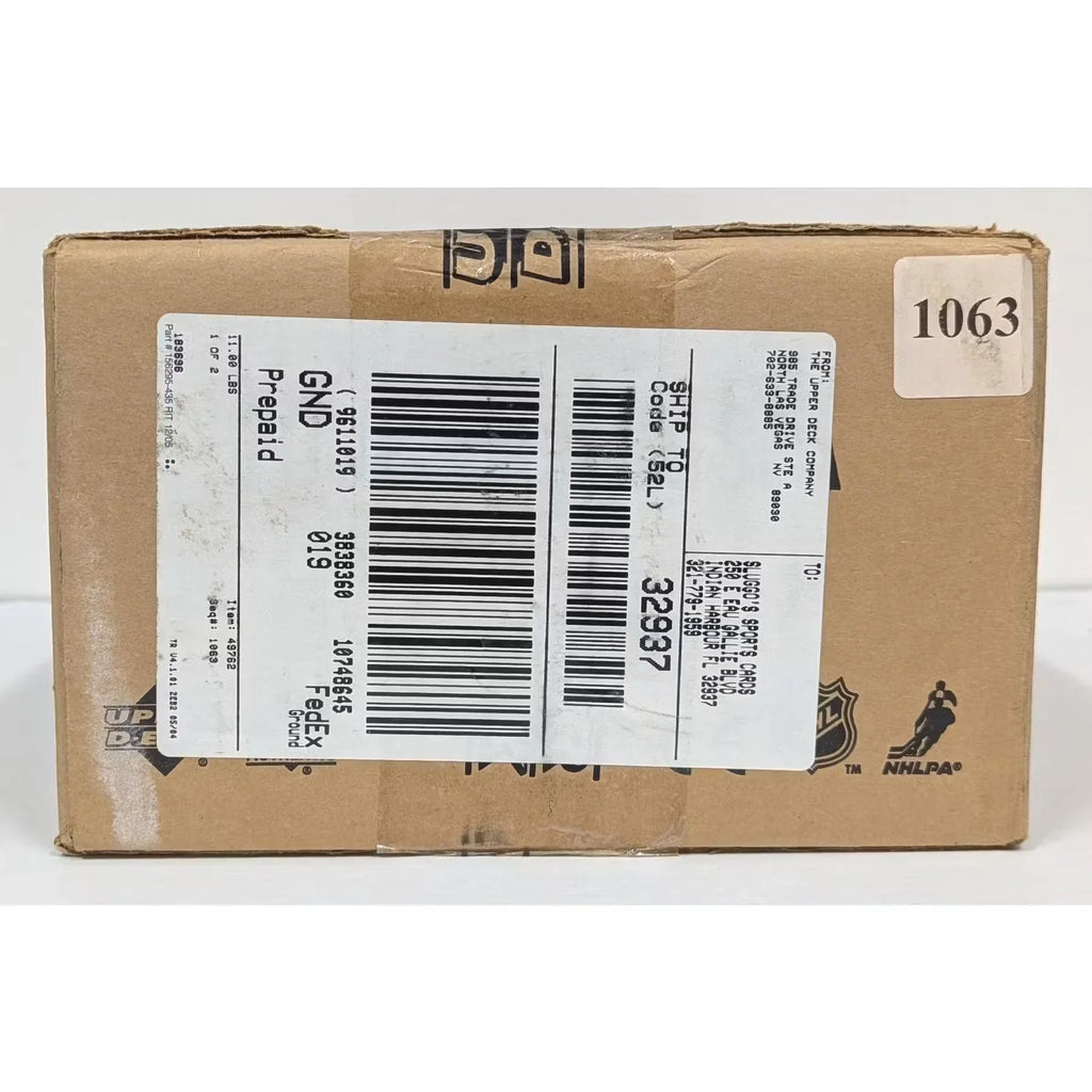 2005 06 Upper Deck SP Authentic Hockey Hobby 12 Box Case (Ships Sealed Only)