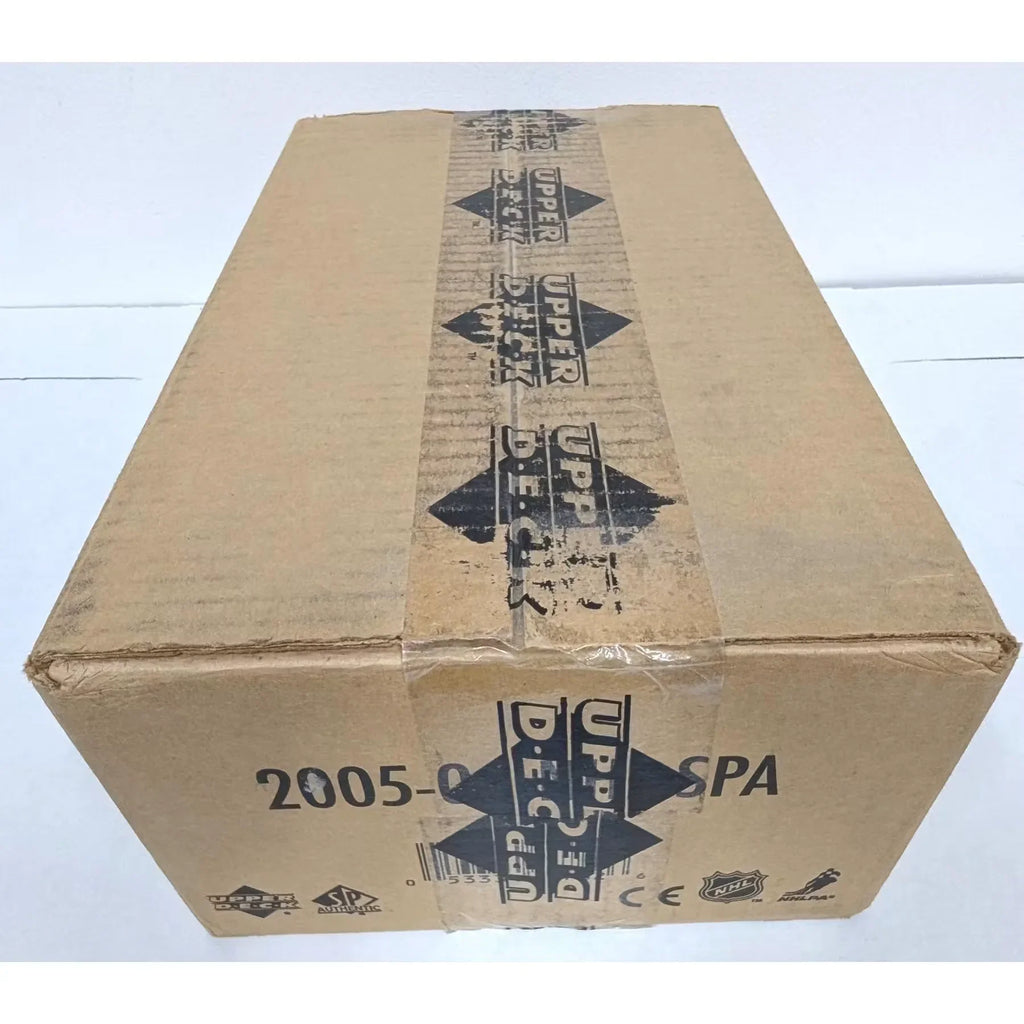 2005 06 Upper Deck SP Authentic Hockey Hobby 12 Box Case (Ships Sealed Only)