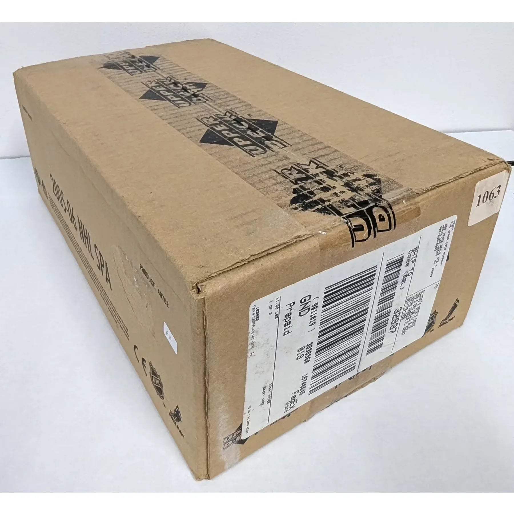 2005 06 Upper Deck SP Authentic Hockey Hobby 12 Box Case (Ships Sealed Only)