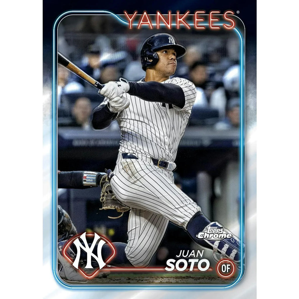 2024 Topps Chrome Baseball Hobby Box (Ships Sealed Only) - D