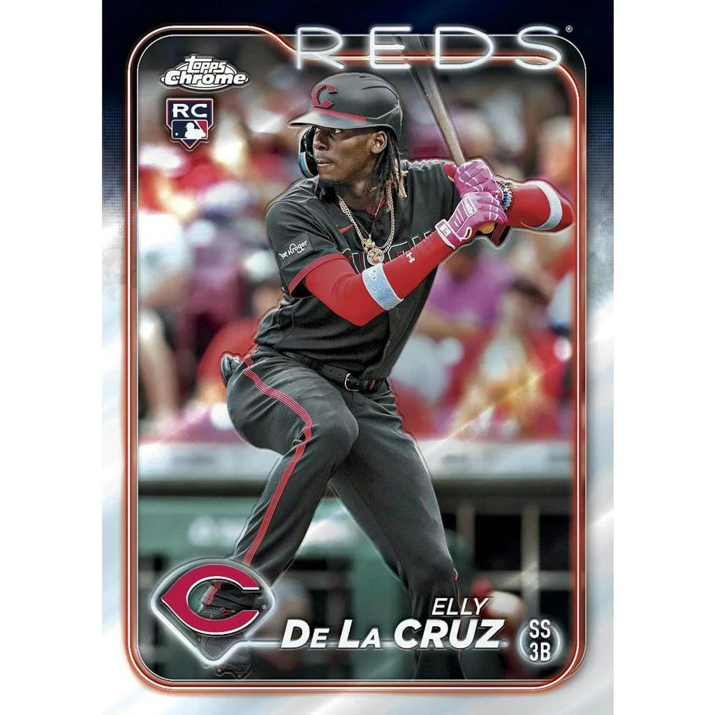 2024 Topps Chrome Baseball Hobby Box (Ships Sealed Only) - D