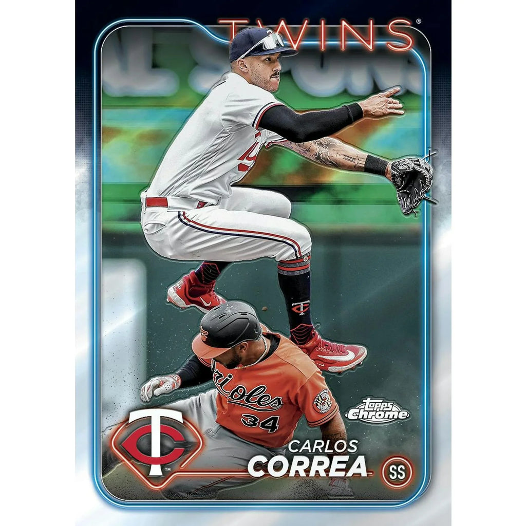 2024 Topps Chrome Baseball Hobby Box (Ships Sealed Only) - D