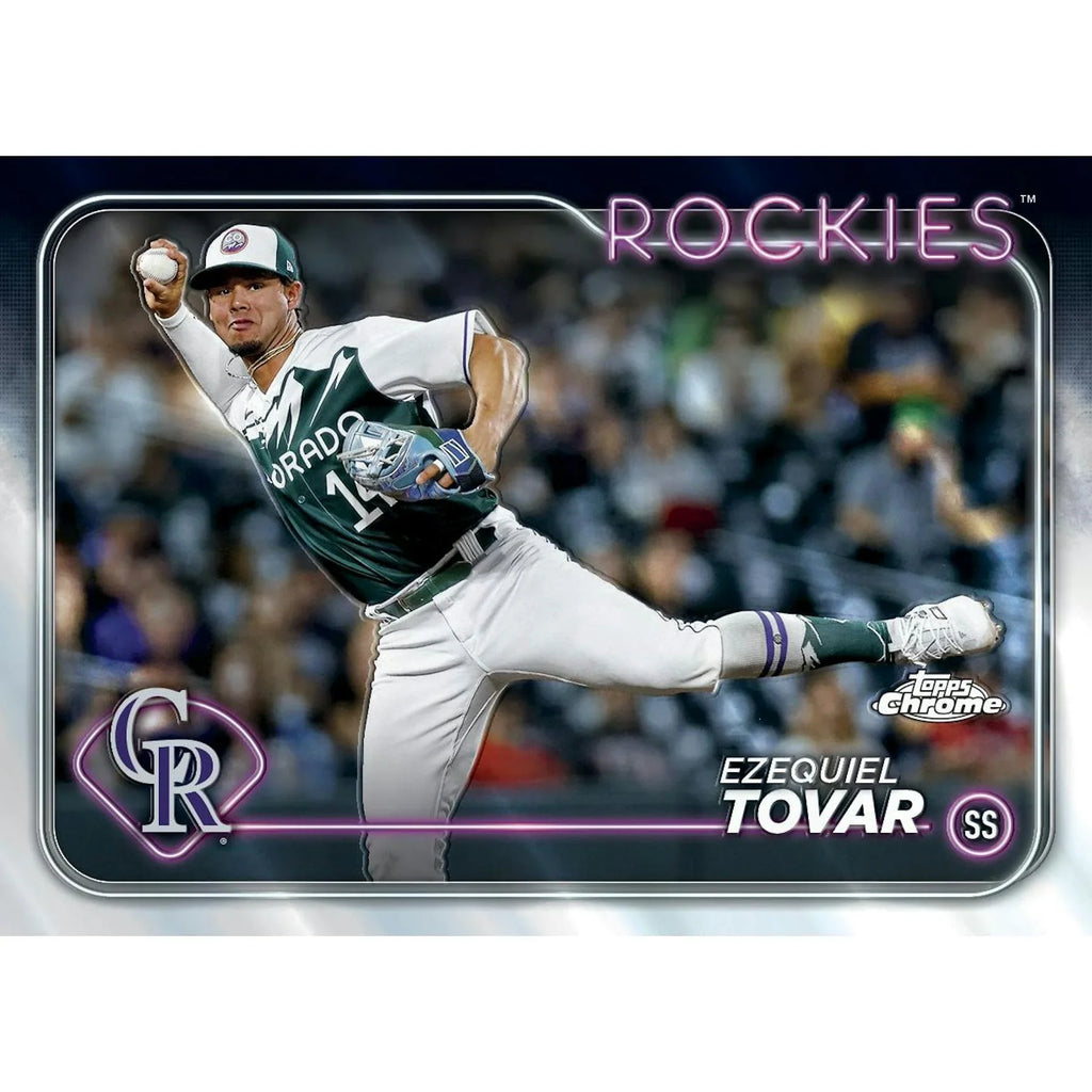 2024 Topps Chrome Baseball Hobby Box (Ships Sealed Only) - D
