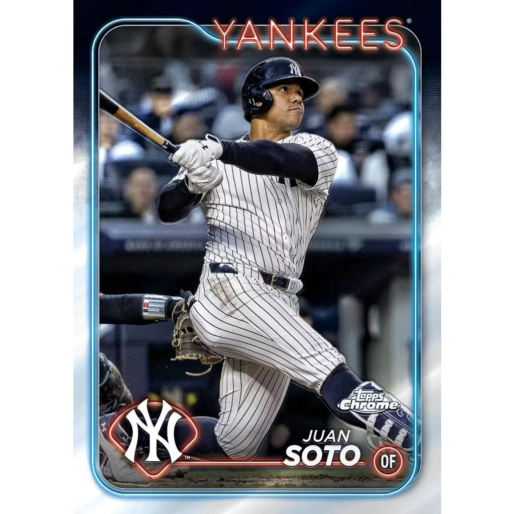 2024 Topps Chrome Baseball Hobby Jumbo 8 Box Case (Ships Sealed Only)