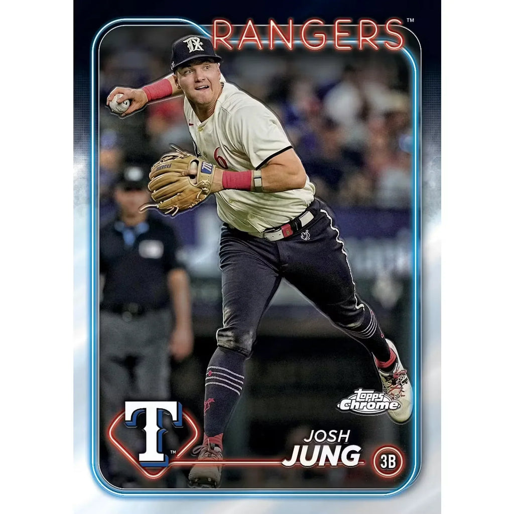 2024 Topps Chrome Baseball Hobby Jumbo 8 Box Case (Ships Sealed Only)