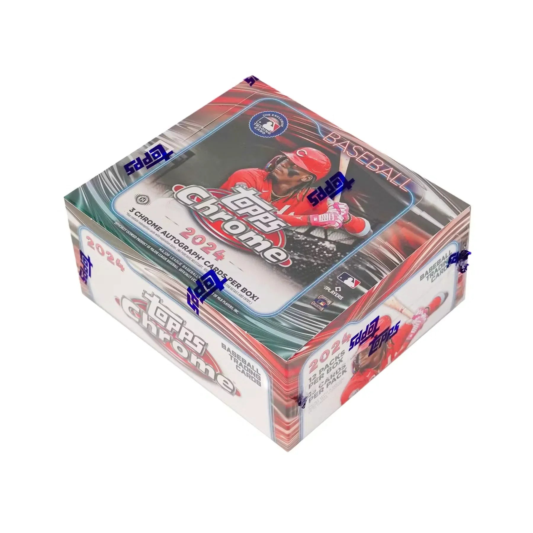 2024 Topps Chrome Baseball Hobby Jumbo 8 Box Case (Ships Sealed Only)