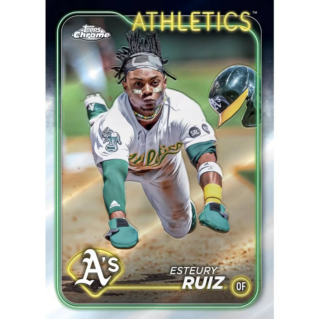 2024 Topps Chrome Baseball Hobby Jumbo 8 Box Case (Ships Sealed Only)