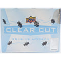 2018 19 Upper Deck Clear Cut Hockey Hobby Box (Ships Sealed Only)